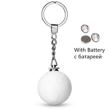 Load image into Gallery viewer, Portable Moon Night Light 3D Printing Keychain LED Night Lamp Backpack Decoration Creative