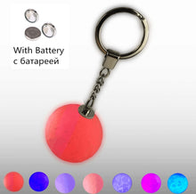 Load image into Gallery viewer, Portable Moon Night Light 3D Printing Keychain LED Night Lamp Backpack Decoration Creative