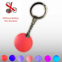 Load image into Gallery viewer, Portable Moon Night Light 3D Printing Keychain LED Night Lamp Backpack Decoration Creative