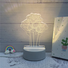 Load image into Gallery viewer, SOLOLANDOR 3D LED Lamp Creative 3D LED Night Lights Novelty Illusion Night Lamp