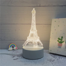 Load image into Gallery viewer, SOLOLANDOR 3D LED Lamp Creative 3D LED Night Lights Novelty Illusion Night Lamp