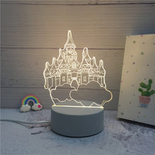 Load image into Gallery viewer, SOLOLANDOR 3D LED Lamp Creative 3D LED Night Lights Novelty Illusion Night Lamp
