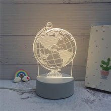 Load image into Gallery viewer, SOLOLANDOR 3D LED Lamp Creative 3D LED Night Lights Novelty Illusion Night Lamp