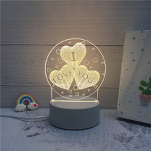 Load image into Gallery viewer, SOLOLANDOR 3D LED Lamp Creative 3D LED Night Lights Novelty Illusion Night Lamp