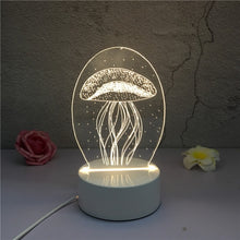 Load image into Gallery viewer, SOLOLANDOR 3D LED Lamp Creative 3D LED Night Lights Novelty Illusion Night Lamp