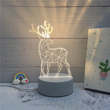 Load image into Gallery viewer, SOLOLANDOR 3D LED Lamp Creative 3D LED Night Lights Novelty Illusion Night Lamp